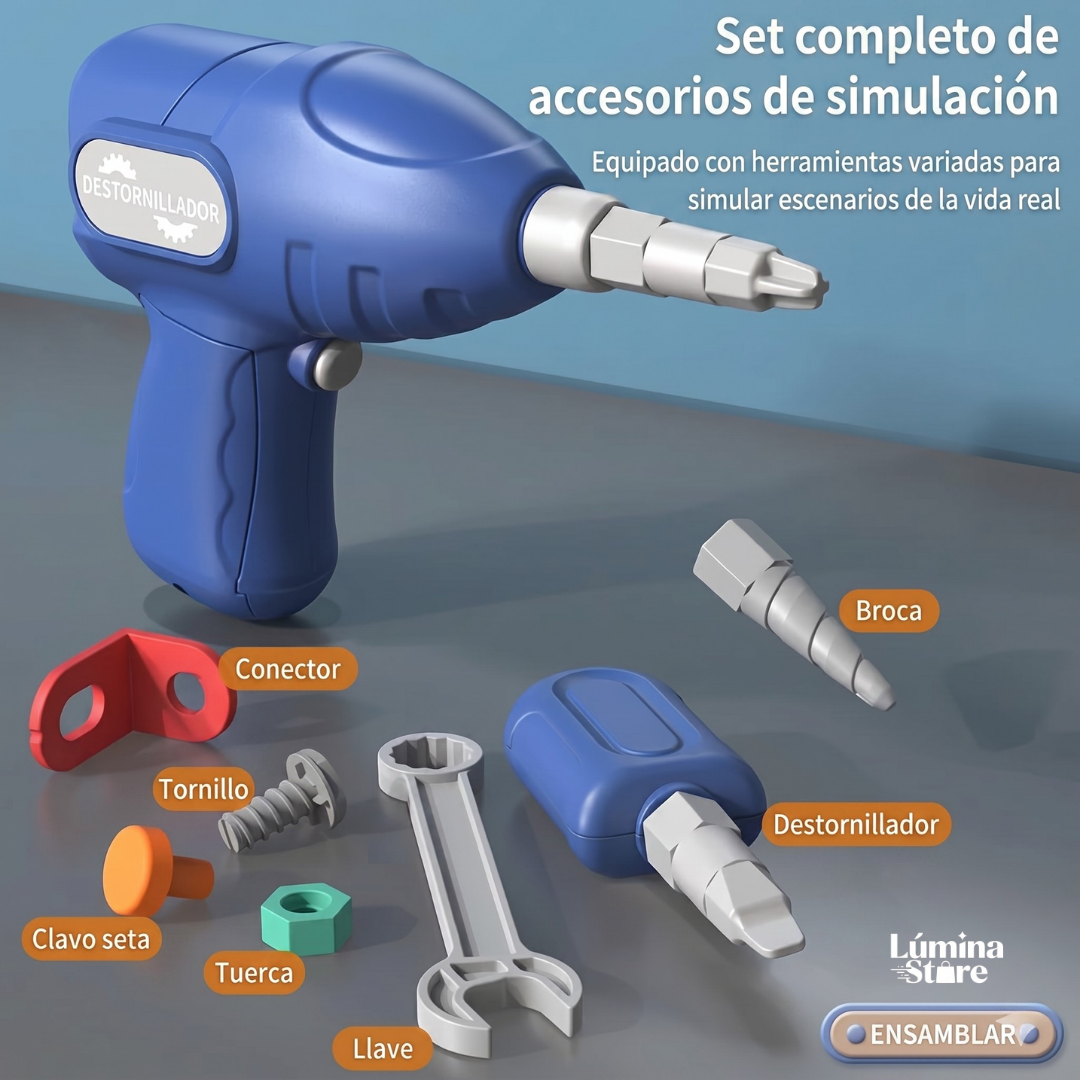 Kit de Construcción Infantil Montessori