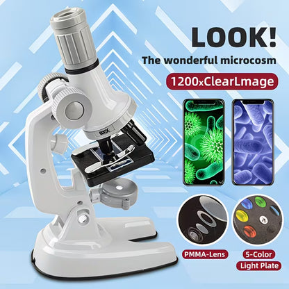 KIT MICROSCOPIO PARA NIÑOS