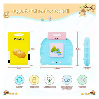 TARJETAS FLASH INTERACTIVAS AUDIBLES - JUEGO DIDÁTICO